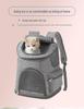 Portable Foldable Pet Backpack - Breathable, Wear-resistant Oxford Cloth for Cats and Dogs
