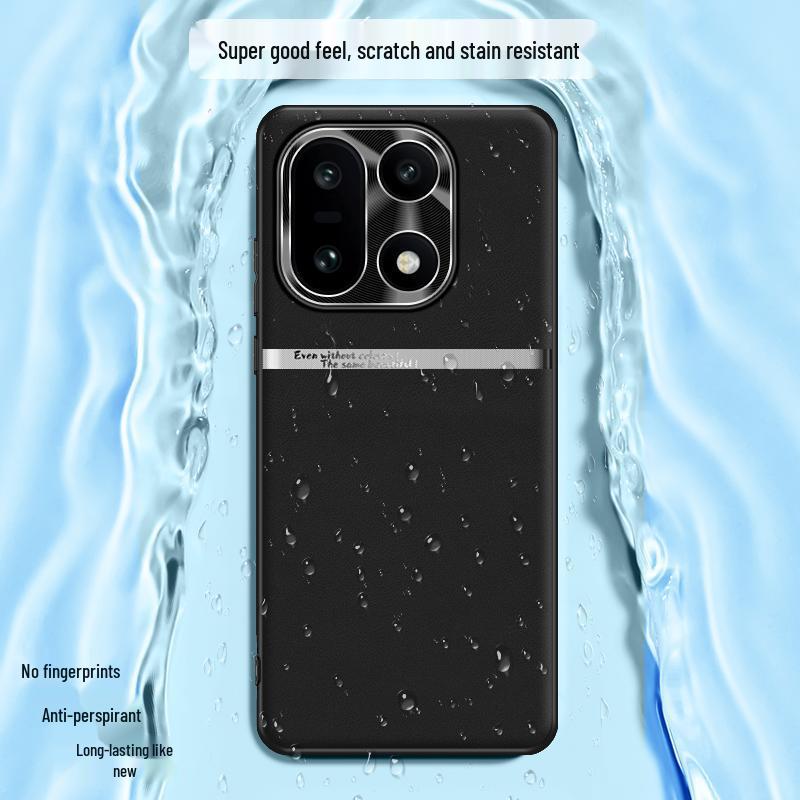 OnePlus 15 Liquid Leather Waistline Case - High-End, Durable, Simple Business Design