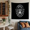 Rock Music Band GGuns N Roses Printed Large Wall Tapestry Hanging Tarot Hippie Wall Rugs Dorm Cheap Hippie Wall Hanging