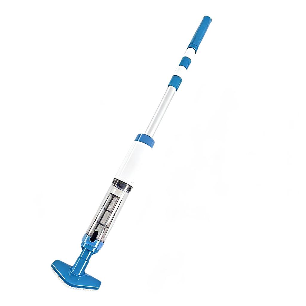Aspirator de piscină portabil, fără fir, reîncărcabil, cu tijă telescopică, pentru piscine supraterane, piscine îngropate, căzi cu hidromasaj