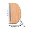 Lint Remover Wooden Washable Scraper Sweater Shavers To Remove Pilling For Clothing Sweater Pet Hair Fabric Coat Debris Removal