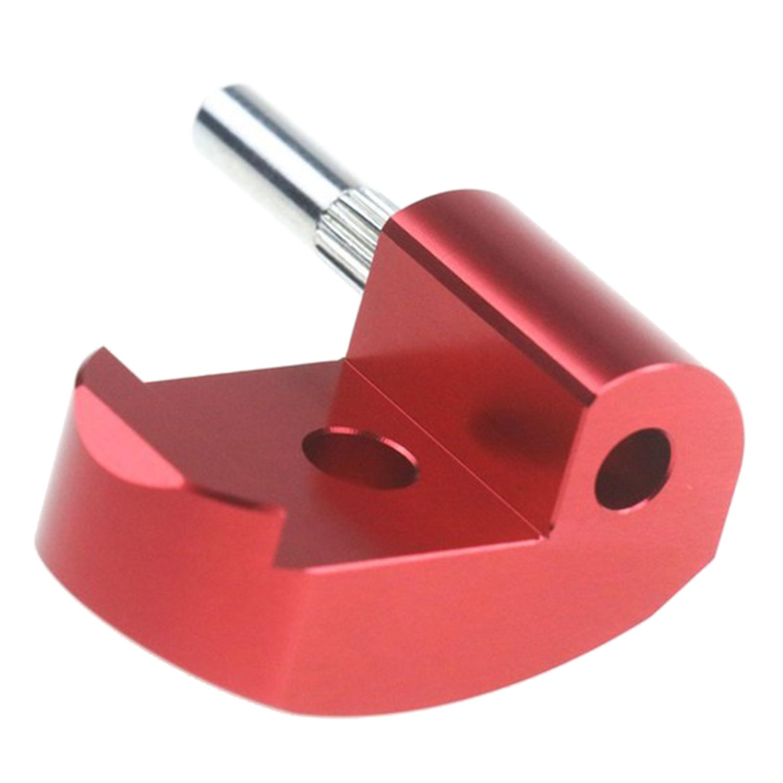 

Передний крюк для электросамоката, удобный крючок для подвешивания, крючок для сумки для электросамоката, передний крюк с набором винтовых инструментов красный