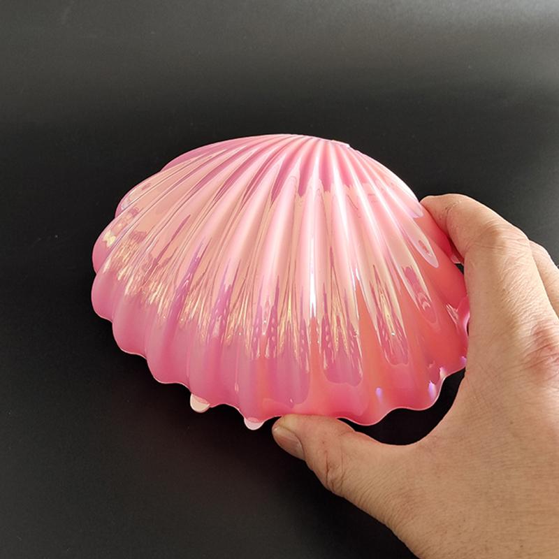 

1 шт. Свадебная коробка конфет в форме ракушки, украшение для праздничной вечеринки, упаковка для ювелирных изделий на День святого Валентина, подарочная коробка, дорожные аксессуары