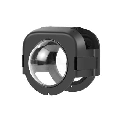 Tapa de Lente de Cámara Panorámica PULUZ PU975 Cubierta Protectora de Lente Transparente Compatible con Insta360 X4