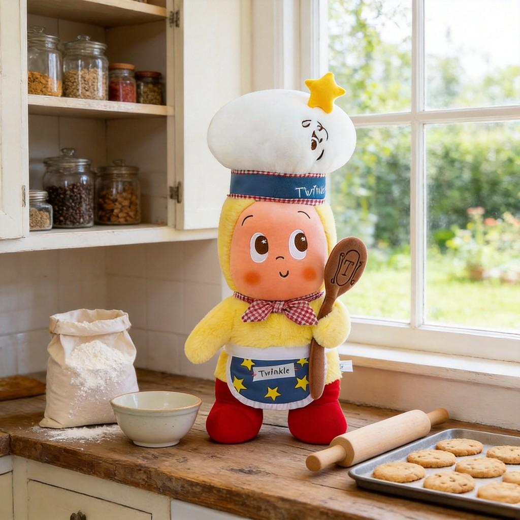 Twinkle Starman Specialista di Pasticceria Peluche Giocattolo Animale di Peluche Cartone Animato Per Collezionisti e Bambini