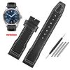 For IWC Pilots Little Prince Watch IW327004/IIW377714 Mark16/17/18 Portuguese Leather Strap 20 21mm Men Watch Band Belt Bracelet