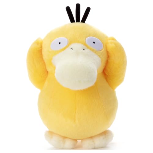 Takara Tomy Arts Pocket Monster Pokemon You Chose Get Plush Doll Psyduck approximately 20cm tall.