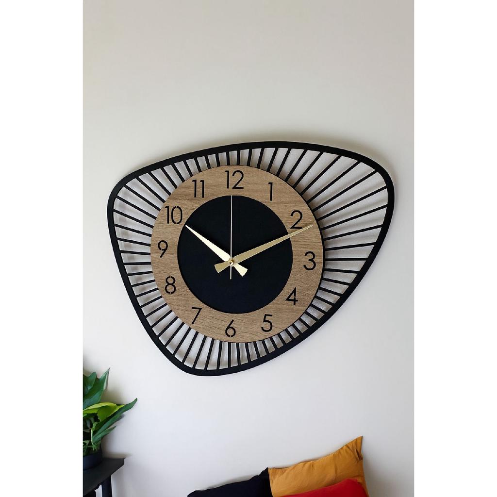 Decorative New Modern Bellatrix Wooden Wall Clock 48 Cm