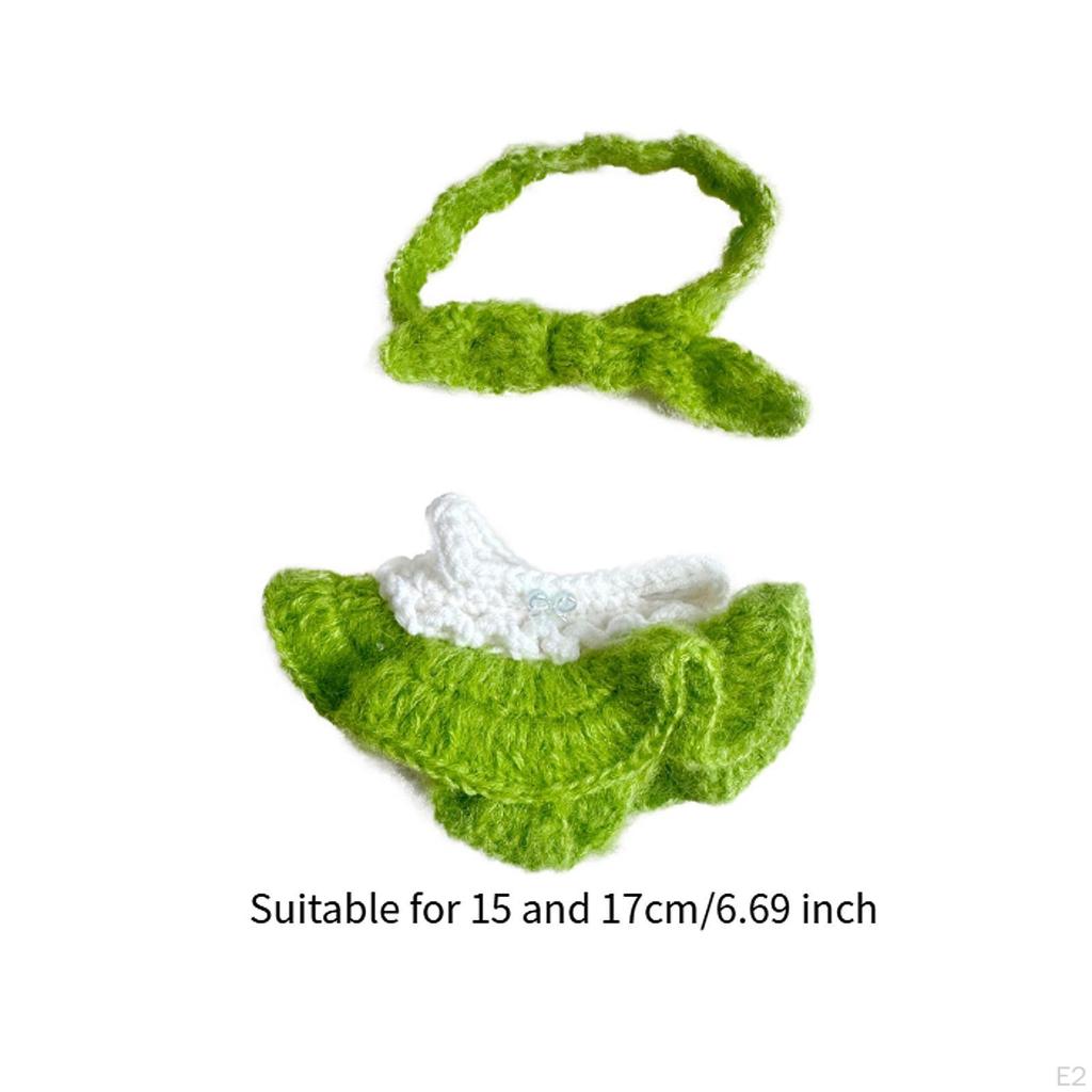Doll Clothes for 15cm Tutu Skirt DIY Your Own Flexibility Cute Soft Party Favor Pendant