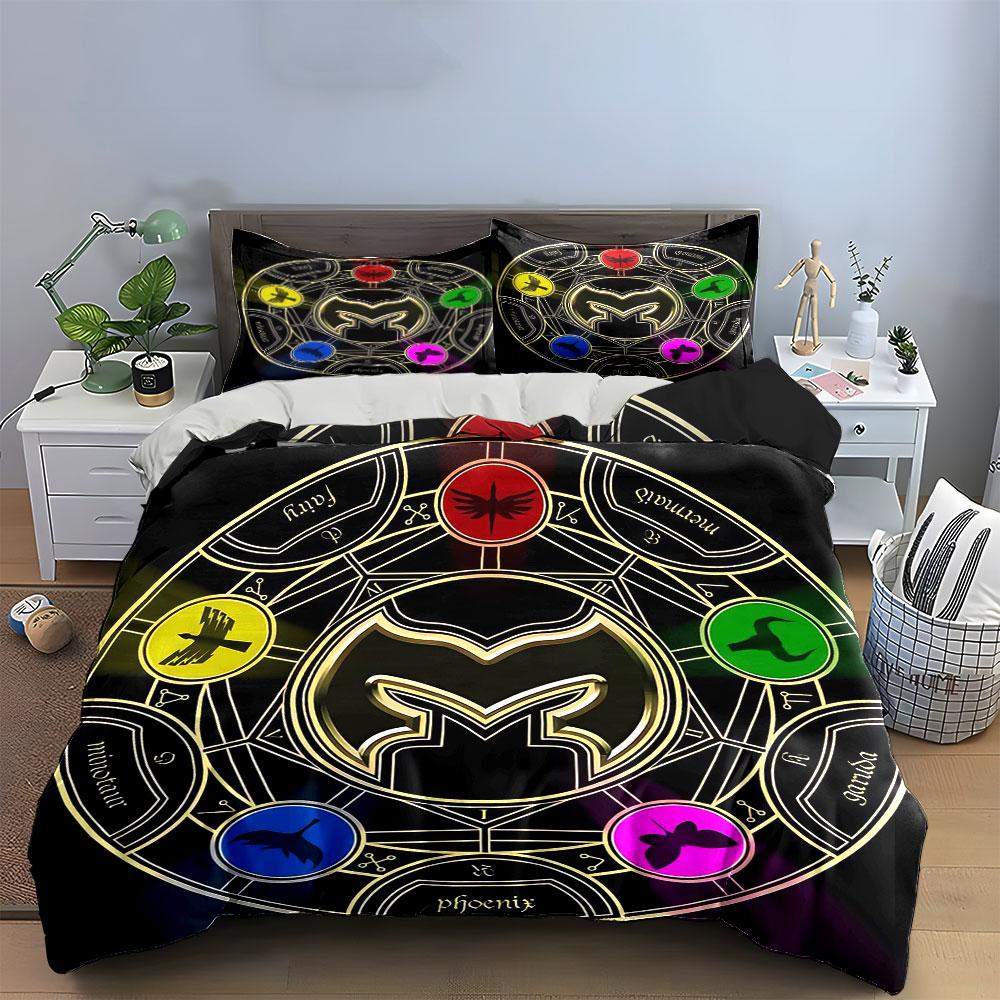 Fantasy Symbol Decoration Set Soft Comfortable Duvet Cover Bedding Set Included 1*Duvet Cover & 2*Pillowcases, Gift