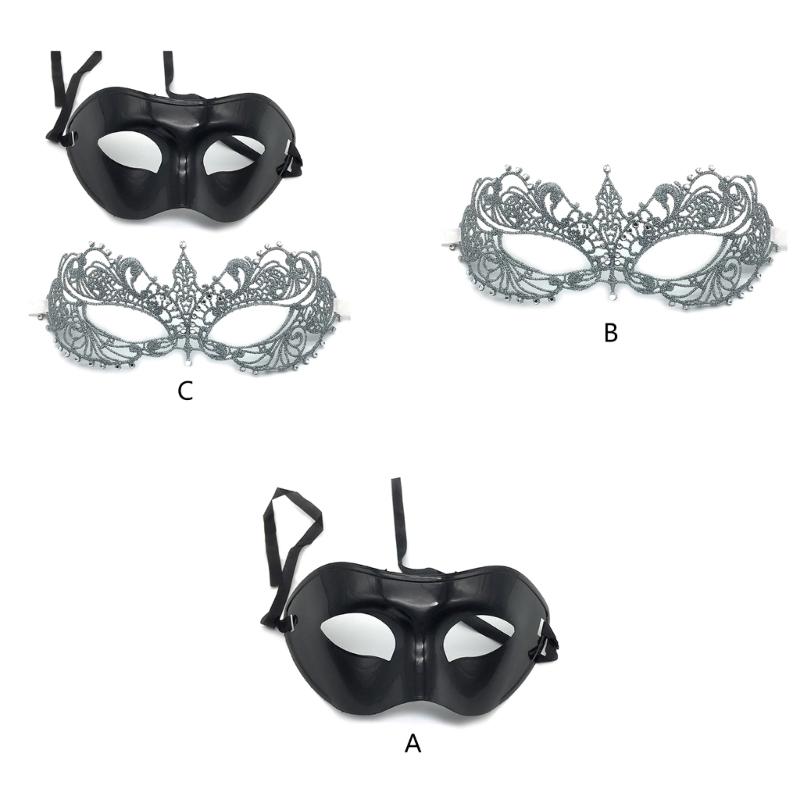 Couple Masquerade Mask Lace Mask Half Face Mask Eye Mask Venetian Party Mask Halloween Costume Mask Mardi Gras Mask