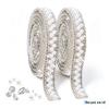 Self-Adhesive Pearl & Rhinestone Decorative Diamond Sticker Set for Clothing Accessories