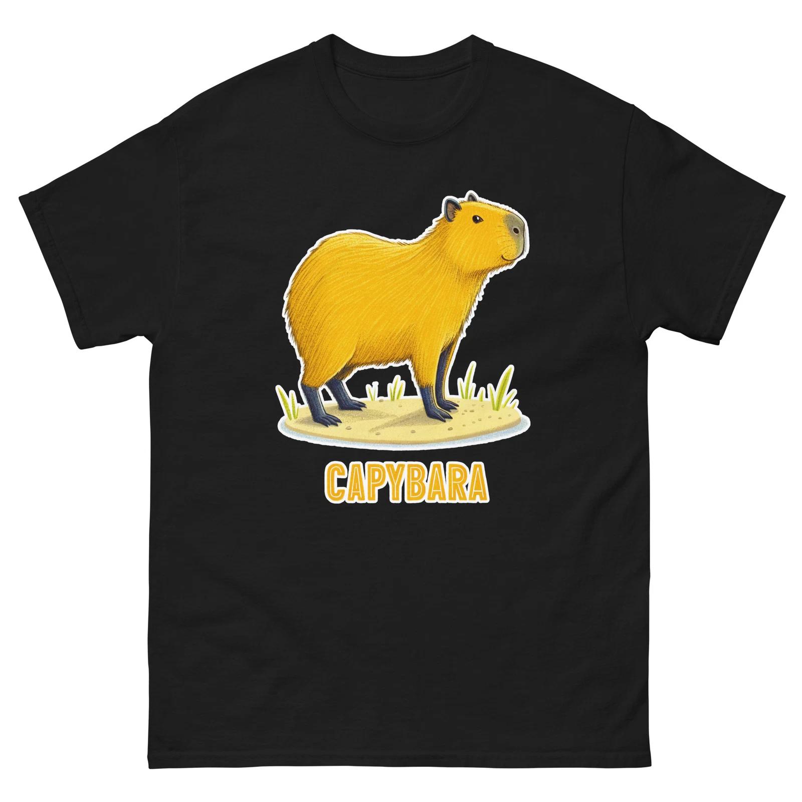 Capybara Animal Nature Wonderful Amazing T-Shirt S