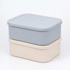 With Lid Silicone Lunch Box Food Grade Storage Box Rectangle Food Storage Container  Picnic