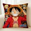 One Piece Pillow Cover Anime Fan Favorite Character Print Decorative Pillowcase for Bedroom Living Room and Anime Enthusiasts