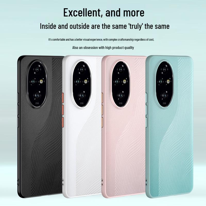 Honor 200 Pro Leather Contrast Color Phone Case - Compatible with Honor 100/200