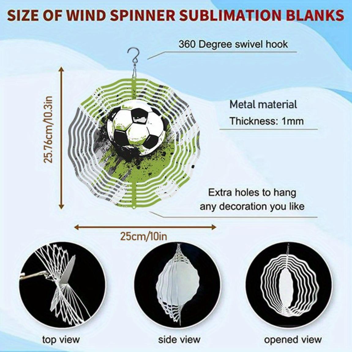 

Подвеска-колокольчик «Футбольный мяч», кинетический металлический декор для сада для подвешивания в помещении и на улице, уникальная идея подарка, прочная, футбольная тематика