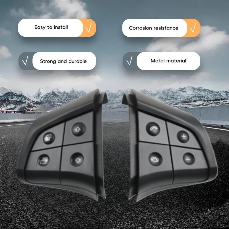 For Mercedes-Benz W164 W245 W251 GL350 ML350 R280 B180 B200 B300 Steering Wheel Switch Control Buttons 1 Pair Pack