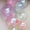 10-Inch Colorful Transparent Crystal Bobo Latex Balloon for Party Decoration