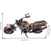 Bronze Mini Motorbike Desktop Ornament  Automobile Interior Layout Decor