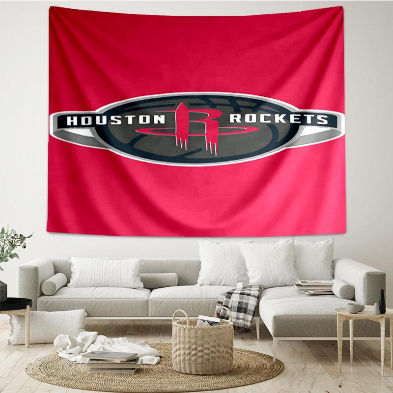 Rockets Basketball Team Quick-Dry Tapestry Hanging for Bedroom,Livingroom, Playroom,Decor Art Room Wall Tapestry Holiday and Birthday Gifts