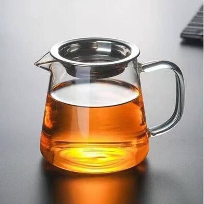 Borosilicate Glass Tea Server Set with Handle