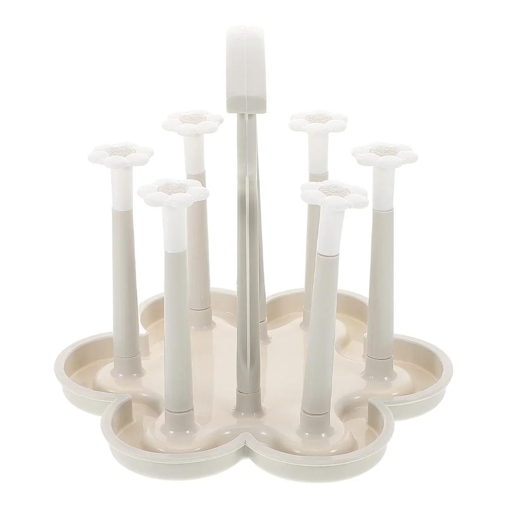 Multifunctional Cup Holder Bottle Drying Rack Kitchen Living Room Mug Racks Counter Glass Bottles Baby Feeding Euro Style