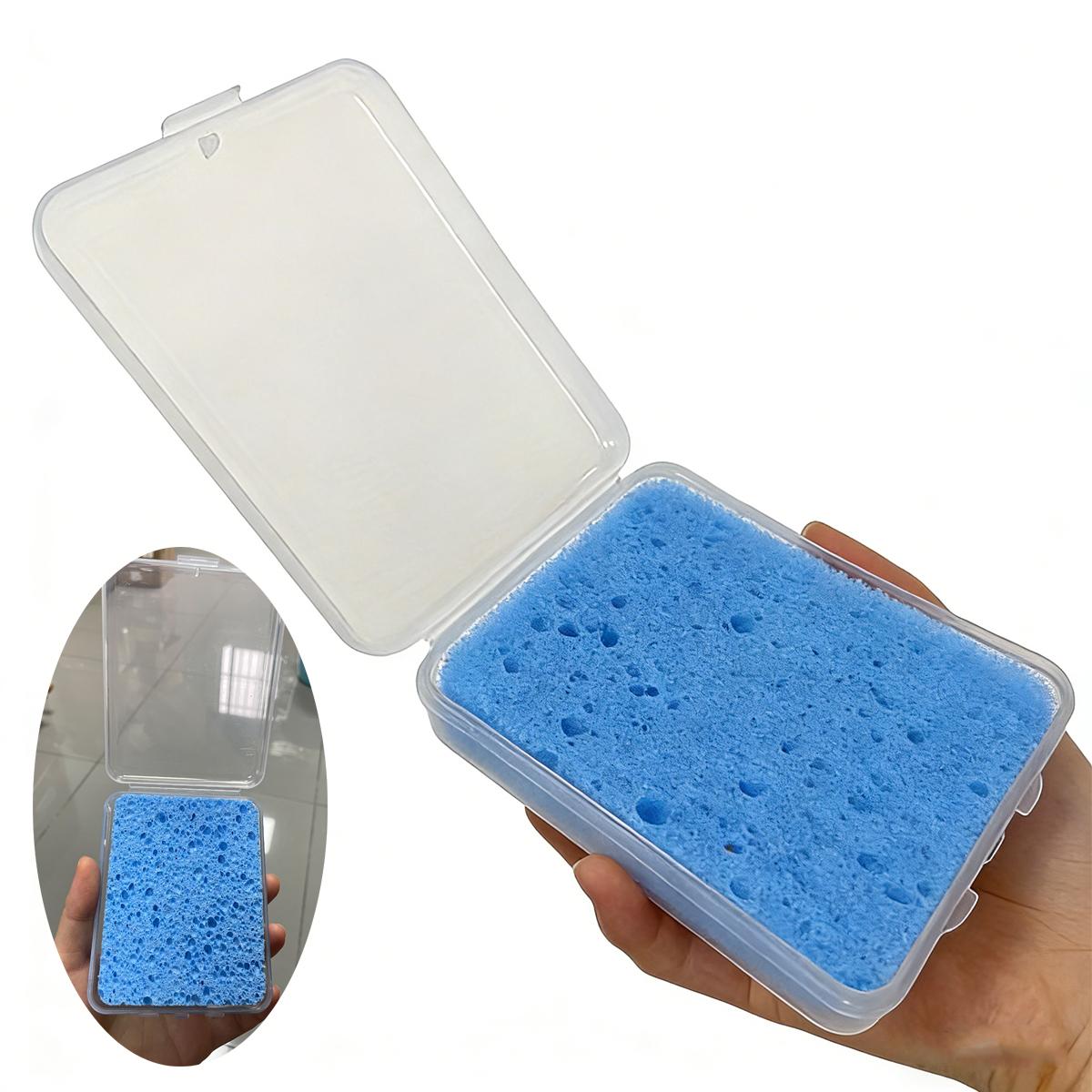 

Watercolor Painting Sponge Boxed Special Water Chalk Strong Water Absorption Sponge Tool Art Supplies For Kids Students синий