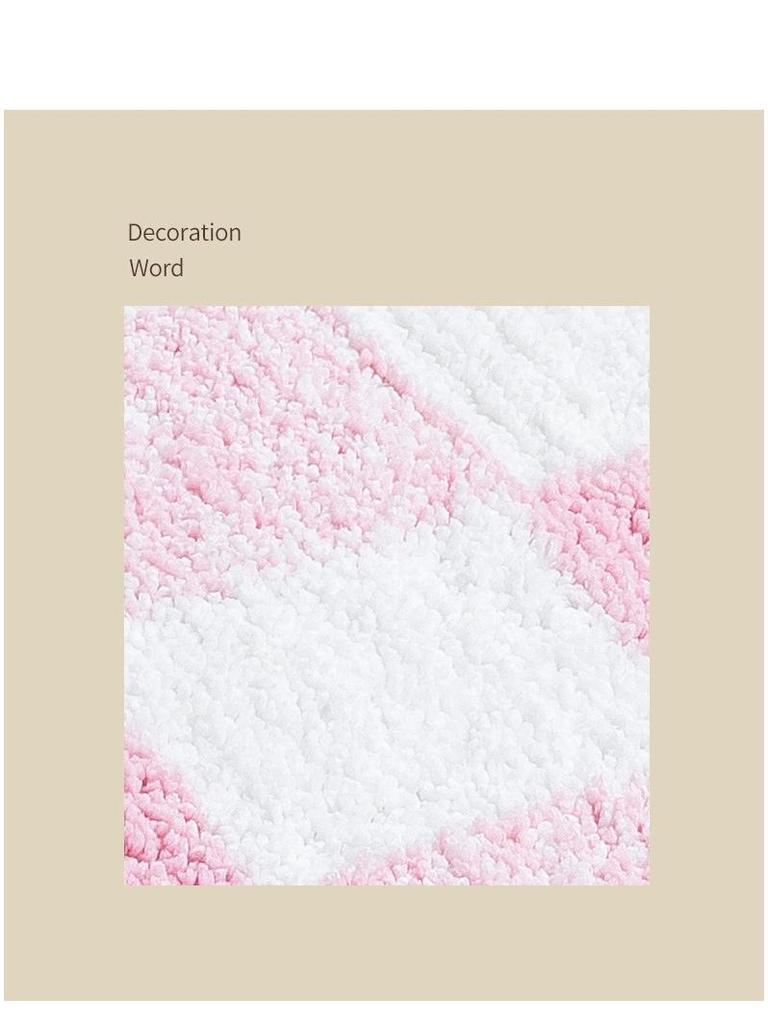 Korean Plush Carpet: Thickened & Water Absorbent for Bedroom, Bay Window, and Sofa