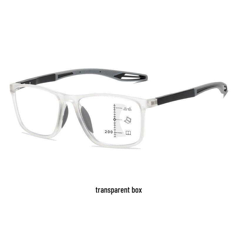 

Сверхлегкие спортивные бифокальные прогрессивные очки для чтения из TR90 с защитой от синего света Multifocal +2.00