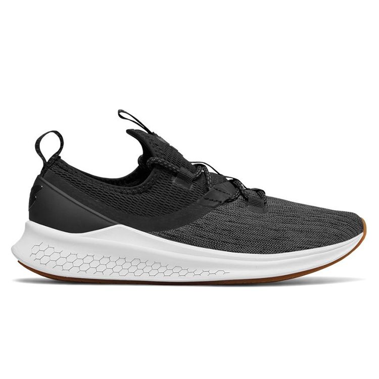 New Balance Nb Fresh Foam Lazr Comfortable Mesh Synthetic Leather Low Top Casual Running Shoes Women Sneaker Black WLAZRSB