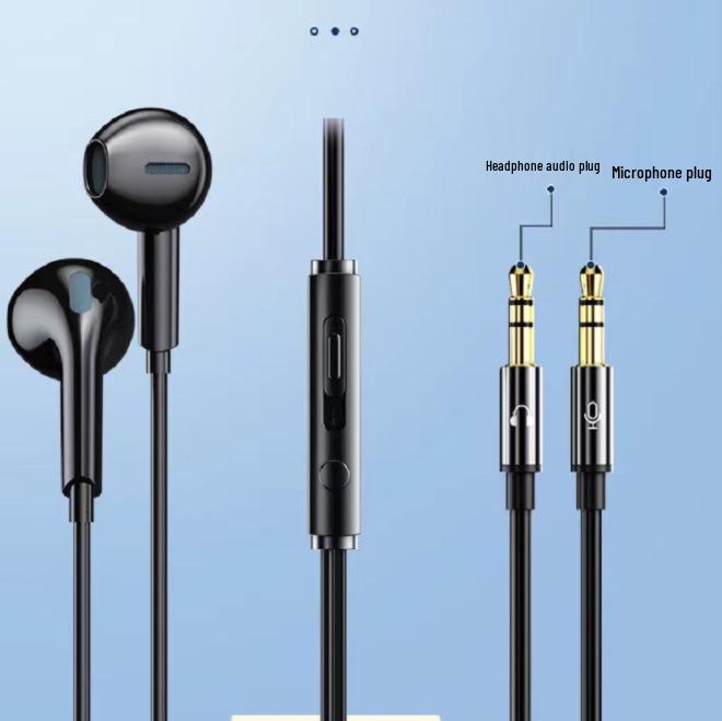 Noise-Canceling Over-Ear Telephone Headset with Microphone for Telesales Agents