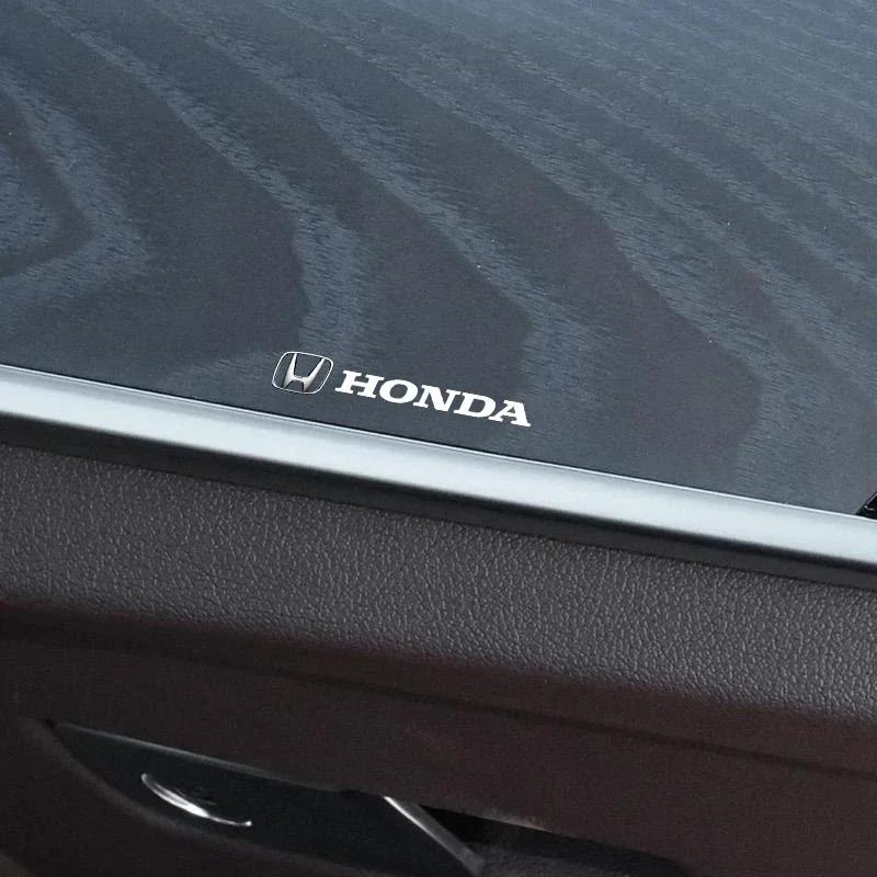 Pro Hondu 1/5/10ks Styling auta 3D Slitina Kovový Motocyklový Znak Odznak Samolepka Pro Hondu Civic Fit City Cry Accord CB500 Cb650r