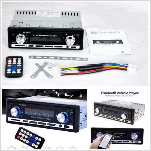 

DC12V In-dash Car Radio Bluetooth V2.0 MP3 Player SD USB WMA FM Hands-free Calls