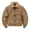 Men's Winter Warm Cotton Jacket with Detachable Fur Collar