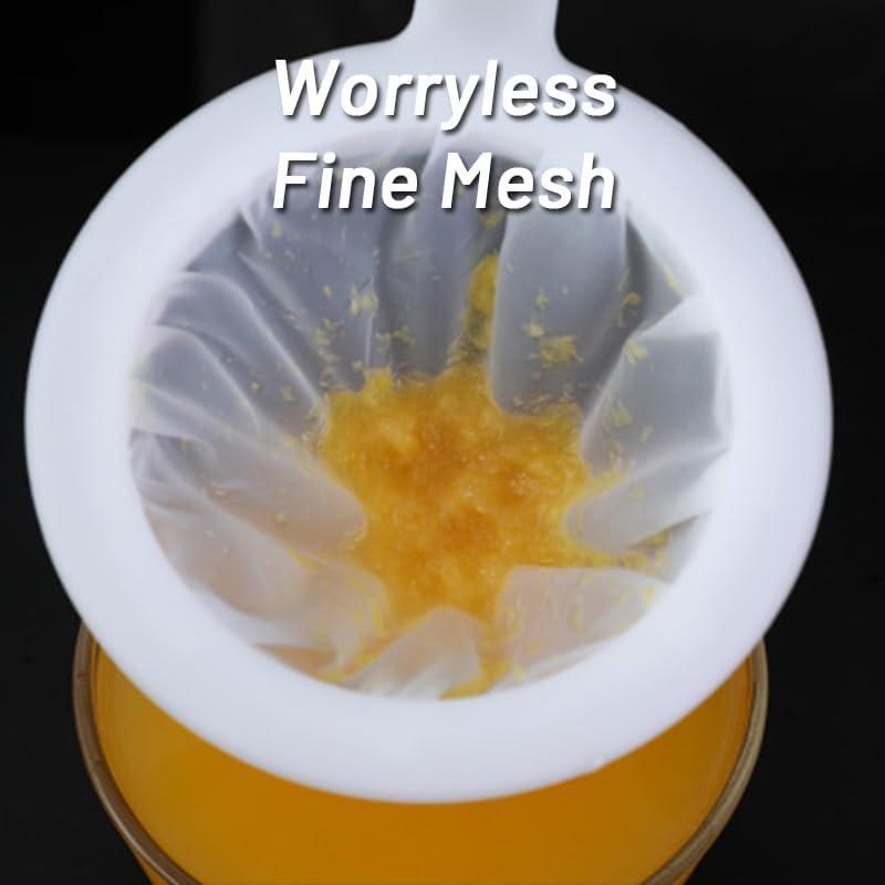 1-Piece PC Strainer - Food-Grade, Easy to Clean, Ideal for Straining Juice Pulp at Home kitchen gadgets kitchen accessories