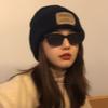 Hat Trendy Retro Sticker Couple Wool Hat for Women In Autumn and Winter Big Head Circumference Warm Korean Style Ear Protection Knitted Hat
