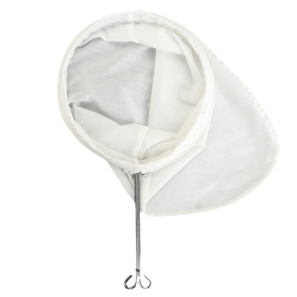 Zipper Closure Reusable Coffee Filter Cotton Fabric Cotton Filter Sock For Milk Tea