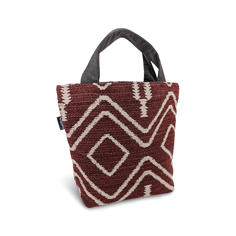 

[Out Style] tote bag imported fabric Smaller Made of cloth (Nicarosa red)