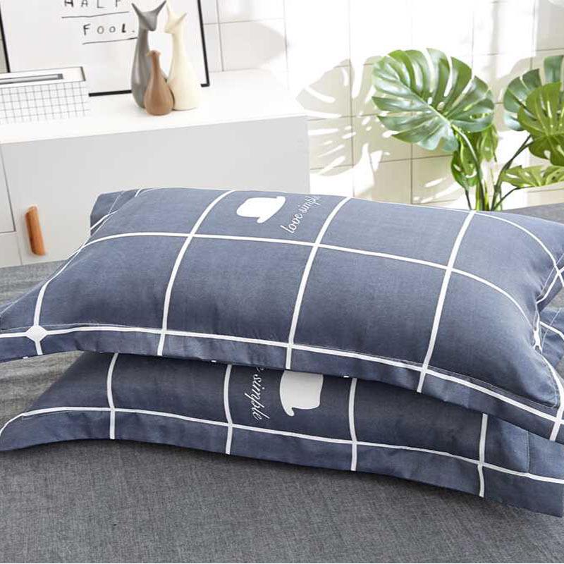 Soft Brushed Faux Cotton Pillowcase Bedding - Skin-Friendly for Kids
