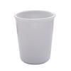 Minimalist White Ceramic Rinsing Cups (2-Pack)