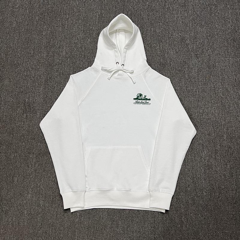 

Aime Leon Dore ALD Класичний Худі з Террі, Пам ятка Нью-Йорка, Квінс Large білий