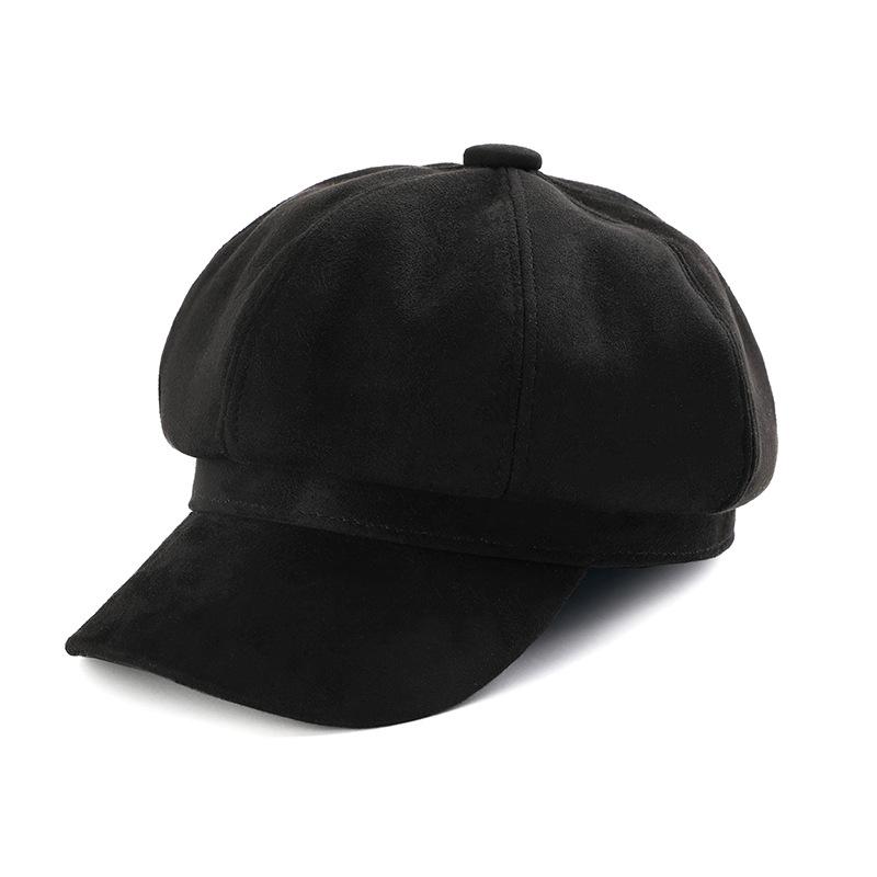 New Women Warm Solid Berets For Women Outdoor Adjustable Female Autumn Winter Casual Lady Cap Hat