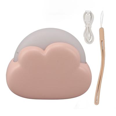 Niedliches Nachtlicht für Kinder 2 Farben einstellbar USB wiederaufladbar Mini Baby Nachttischlampe Tisch