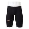[Mizuno] Swim Competitive Swimming Challenge Swimmer Boys GX/SONIC V MR Half Spats N2MB0002 90: Black Size: 130 FINA (International Swimming