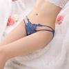 Erotic Panties Fashion Sexy Black Lace Breathable Hollow Out Women Low Waist Thin Sex String Seamless Briefs Cotton Crotch Lingerie