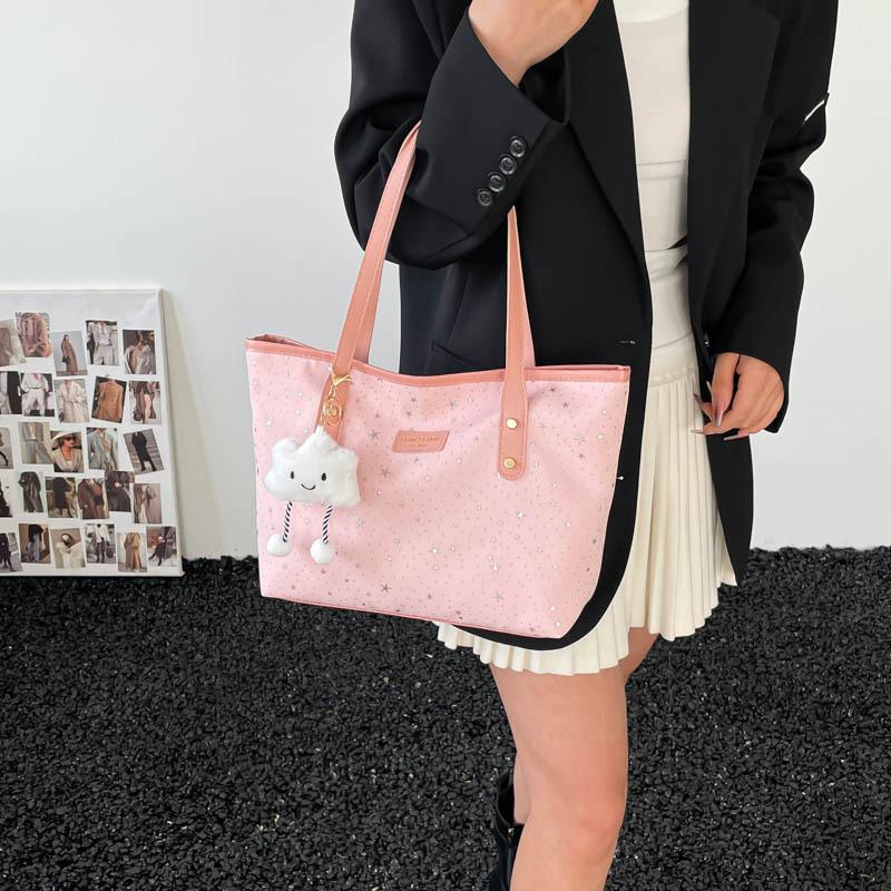 Large-capacity tote bag spring new commute shoulder armpit bag high-value trendy handbag