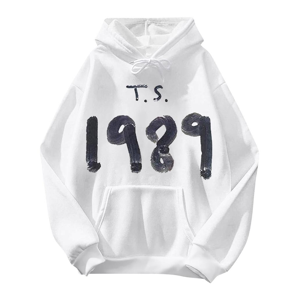 Men's And Women's Printed Long-sleeved Hoodie Solid Color Hoodie