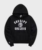 Concept College Classic Big Logo Black Hoodie / Hoodie [Unisex]