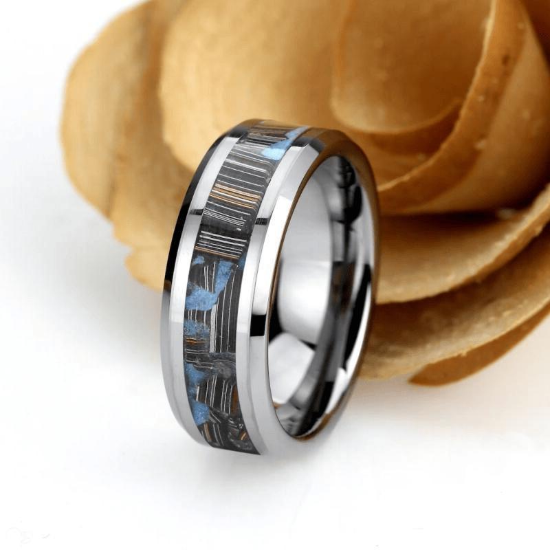 Fashionable Minimalist Double Groove Textured Ring Multiple Styles Available Elegant Band